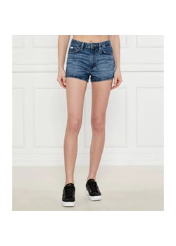 Guess Jeans Jeansowe szorty | Regular Fit | z dodatkiem lnu ze sklepu Gomez Fashion Store w kategorii Szorty - zdjęcie 185002458