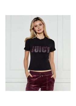 Juicy Couture T-shirt IMPACT SS | Slim Fit ze sklepu Gomez Fashion Store w kategorii Bluzki damskie - zdjęcie 185002495
