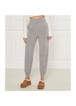 Pinko Wełniane spodnie dzianinowe AUSTRALIAN | Regular Fit | z dodatkiem kaszmiru ze sklepu Gomez Fashion Store w kategorii Spodnie damskie - zdjęcie 185002699