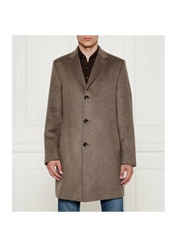 BOSS BLACK Wełniany płaszcz H-Jared | z dodatkiem kaszmiru ze sklepu Gomez Fashion Store w kategorii Płaszcze męskie - zdjęcie 185003238