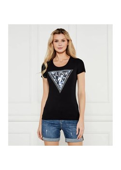 GUESS T-shirt | Slim Fit ze sklepu Gomez Fashion Store w kategorii Bluzki damskie - zdjęcie 185003369