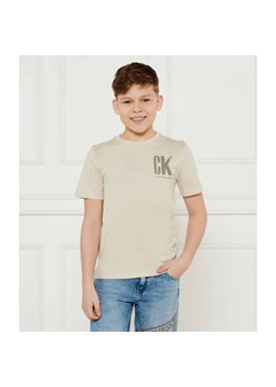 Calvin Klein Jeans T-shirt | Regular Fit ze sklepu Gomez Fashion Store w kategorii T-shirty chłopięce - zdjęcie 185003408