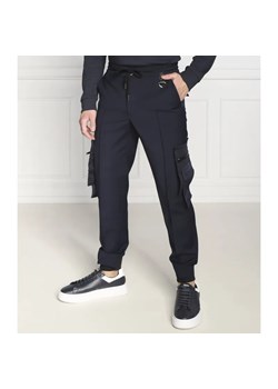 Les Hommes Wełniane spodnie cargo | Regular Fit ze sklepu Gomez Fashion Store w kategorii Spodnie męskie - zdjęcie 185003569