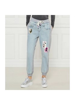 Desigual Spodnie jogger MINNIE Desigual X Disney | Regular Fit ze sklepu Gomez Fashion Store w kategorii Spodnie damskie - zdjęcie 185003616