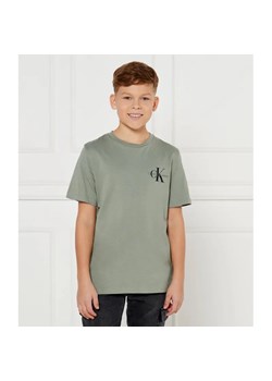 Calvin Klein Jeans T-shirt | Regular Fit ze sklepu Gomez Fashion Store w kategorii Bluzki dziewczęce - zdjęcie 185004215