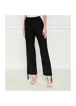 Samsøe Samsøe Spodnie SAGIRA | Regular Fit | z dodatkiem lnu ze sklepu Gomez Fashion Store w kategorii Spodnie damskie - zdjęcie 185004487