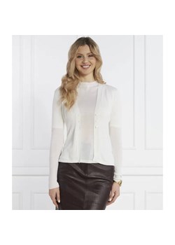 MM Wełniany kardigan + bluzka | Regular Fit ze sklepu Gomez Fashion Store w kategorii Swetry damskie - zdjęcie 185004695