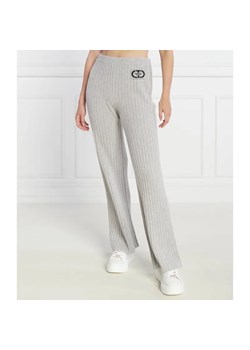 TWINSET Wełniane spodnie dzianinowe | Regular Fit | z dodatkiem kaszmiru ze sklepu Gomez Fashion Store w kategorii Spodnie damskie - zdjęcie 185004736