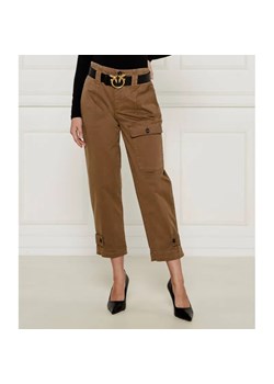 Pinko Spodnie cargo GLOBO | Regular Fit ze sklepu Gomez Fashion Store w kategorii Spodnie damskie - zdjęcie 185004865