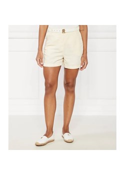 Tommy Hilfiger Szorty | Relaxed fit | z dodatkiem lnu ze sklepu Gomez Fashion Store w kategorii Szorty - zdjęcie 185005786