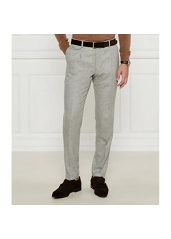 Windsor Wełniane spodnie 13 Silvi | Regular Fit | z dodatkiem kaszmiru ze sklepu Gomez Fashion Store w kategorii Spodnie męskie - zdjęcie 185005825
