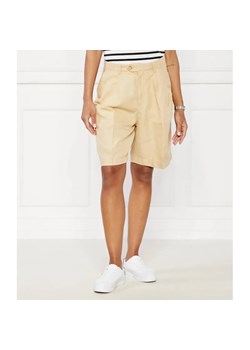 Tommy Hilfiger Szorty | Regular Fit | z dodatkiem lnu ze sklepu Gomez Fashion Store w kategorii Szorty - zdjęcie 185005859