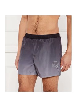 Karl Lagerfeld Szorty kąpielowe IKON OMBRE | Regular Fit ze sklepu Gomez Fashion Store w kategorii Kąpielówki - zdjęcie 185006079