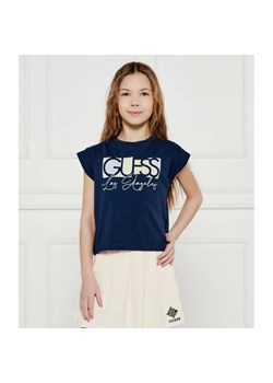 Guess T-shirt | Regular Fit ze sklepu Gomez Fashion Store w kategorii Bluzki dziewczęce - zdjęcie 185006196