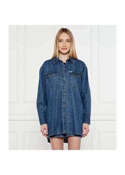 Guess Jeans Jeansowa koszula | Oversize fit ze sklepu Gomez Fashion Store w kategorii Koszule damskie - zdjęcie 185006568