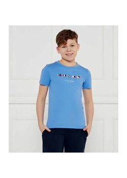 Tommy Hilfiger T-shirt | Regular Fit ze sklepu Gomez Fashion Store w kategorii T-shirty chłopięce - zdjęcie 185006586