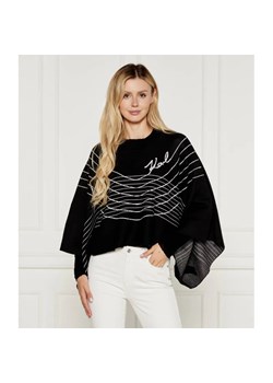 Karl Lagerfeld Ponczo | Loose fit ze sklepu Gomez Fashion Store w kategorii Poncza - zdjęcie 185006588