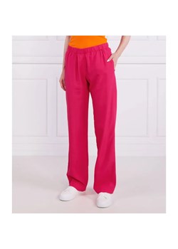 Samsøe Samsøe Spodnie | Regular Fit | z dodatkiem lnu ze sklepu Gomez Fashion Store w kategorii Spodnie damskie - zdjęcie 185006787
