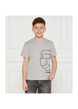Karl Lagerfeld Kids T-shirt | Regular Fit ze sklepu Gomez Fashion Store w kategorii T-shirty chłopięce - zdjęcie 185007168