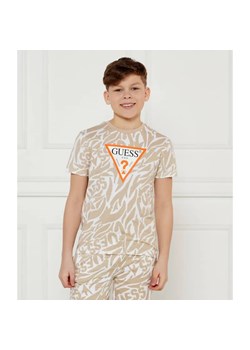 Guess T-shirt | Regular Fit ze sklepu Gomez Fashion Store w kategorii T-shirty chłopięce - zdjęcie 185007378
