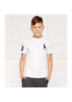 POLO RALPH LAUREN T-shirt | Regular Fit ze sklepu Gomez Fashion Store w kategorii T-shirty chłopięce - zdjęcie 185007725