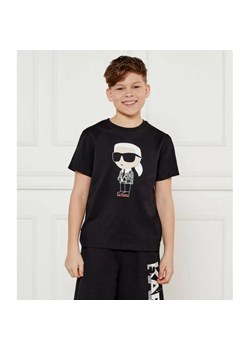 Karl Lagerfeld Kids T-shirt | Regular Fit ze sklepu Gomez Fashion Store w kategorii T-shirty chłopięce - zdjęcie 185007747