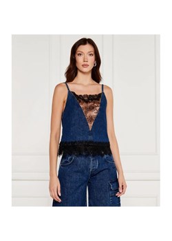 OFF-WHITE Top | Cropped Fit | denim ze sklepu Gomez Fashion Store w kategorii Bluzki damskie - zdjęcie 185008026