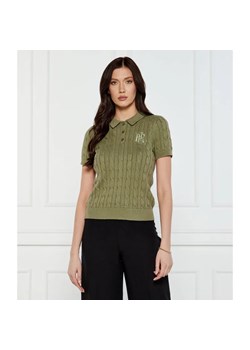 LAUREN RALPH LAUREN Polo NATRISSA | Slim Fit ze sklepu Gomez Fashion Store w kategorii Bluzki damskie - zdjęcie 185008055