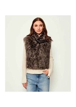 Aeronautica Militare Skórzana kamizelka | Cropped Fit ze sklepu Gomez Fashion Store w kategorii Kamizelki męskie - zdjęcie 185008217