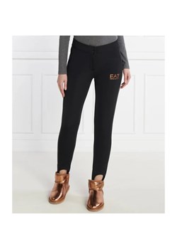 EA7 Legginsy | Regular Fit ze sklepu Gomez Fashion Store w kategorii Spodnie damskie - zdjęcie 185008349