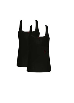Hugo Bodywear Tank top 2-pack TWIN VEST | Slim Fit ze sklepu Gomez Fashion Store w kategorii Bluzki damskie - zdjęcie 185008407