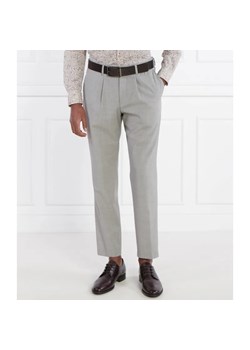 BOSS BLACK Wełniane spodnie C-Perin-RDS-233 | Slim Fit ze sklepu Gomez Fashion Store w kategorii Spodnie męskie - zdjęcie 185008468