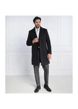 BOSS BLACK Wełniany płaszcz H-Hyde-C-224 ze sklepu Gomez Fashion Store w kategorii Płaszcze męskie - zdjęcie 185008629