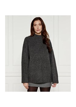 Samsøe Samsøe Wełniany sweter SACELESTE | Oversize fit ze sklepu Gomez Fashion Store w kategorii Swetry damskie - zdjęcie 185008826