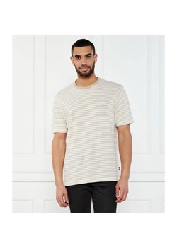 BOSS BLACK T-shirt H-Taut 28 | Regular Fit | z dodatkiem lnu ze sklepu Gomez Fashion Store w kategorii T-shirty męskie - zdjęcie 185008866