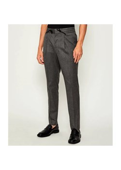 HUGO Spodnie Getlin251F3 | Slim Fit | z dodatkiem wełny ze sklepu Gomez Fashion Store w kategorii Spodnie męskie - zdjęcie 185008868