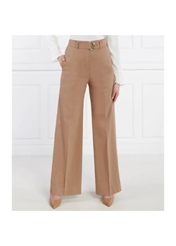 BOSS BLACK Lniane spodnie Tasena | Relaxed fit ze sklepu Gomez Fashion Store w kategorii Spodnie damskie - zdjęcie 185008957