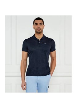 Aeronautica Militare Lniane polo | Regular Fit ze sklepu Gomez Fashion Store w kategorii T-shirty męskie - zdjęcie 185009025