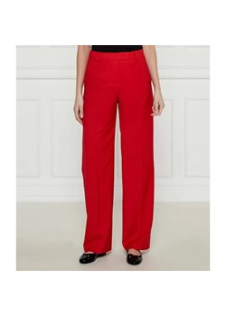 BOSS BLACK Wełniane spodnie Tilda2 | Straight fit ze sklepu Gomez Fashion Store w kategorii Spodnie damskie - zdjęcie 185009116