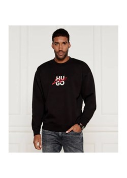 HUGO Bluza Dlogonty | Relaxed fit ze sklepu Gomez Fashion Store w kategorii Bluzy męskie - zdjęcie 185009146