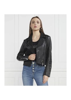 Marc Cain Skórzana kurtka | Regular Fit ze sklepu Gomez Fashion Store w kategorii Kurtki damskie - zdjęcie 185009156