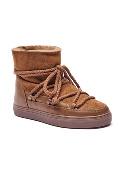 INUIKII Skórzane śniegowce | z dodatkiem wełny ze sklepu Gomez Fashion Store w kategorii Śniegowce damskie - zdjęcie 185009165