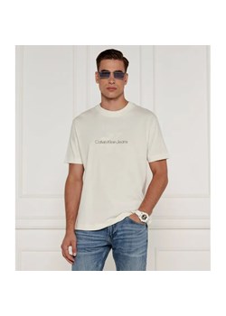 Calvin Klein Jeans T-shirt CHENILLE | Regular Fit ze sklepu Gomez Fashion Store w kategorii T-shirty męskie - zdjęcie 185009177