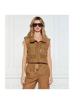 Pinko Kamizelka Gilet | Regular Fit ze sklepu Gomez Fashion Store w kategorii Kamizelki damskie - zdjęcie 185009287
