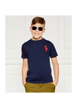 POLO RALPH LAUREN T-shirt | Regular Fit ze sklepu Gomez Fashion Store w kategorii T-shirty chłopięce - zdjęcie 185009425