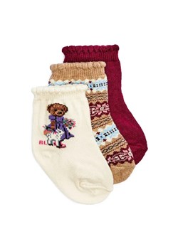 POLO RALPH LAUREN Skarpety 3-pack ARAN ISLS ze sklepu Gomez Fashion Store w kategorii Skarpetki dziecięce - zdjęcie 185009437