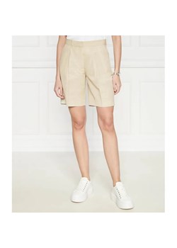 Calvin Klein Lniane szorty | Regular Fit ze sklepu Gomez Fashion Store w kategorii Szorty - zdjęcie 185009487