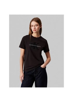 Calvin Klein Jeans T-shirt | Regular Fit ze sklepu Gomez Fashion Store w kategorii Bluzki damskie - zdjęcie 185009619