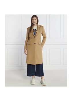 BOSS BLACK Wełniany płaszcz Catara | z dodatkiem kaszmiru ze sklepu Gomez Fashion Store w kategorii Płaszcze damskie - zdjęcie 185009908