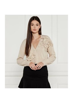 TWINSET Kardigan | Regular Fit | z dodatkiem wełny ze sklepu Gomez Fashion Store w kategorii Swetry damskie - zdjęcie 185009998